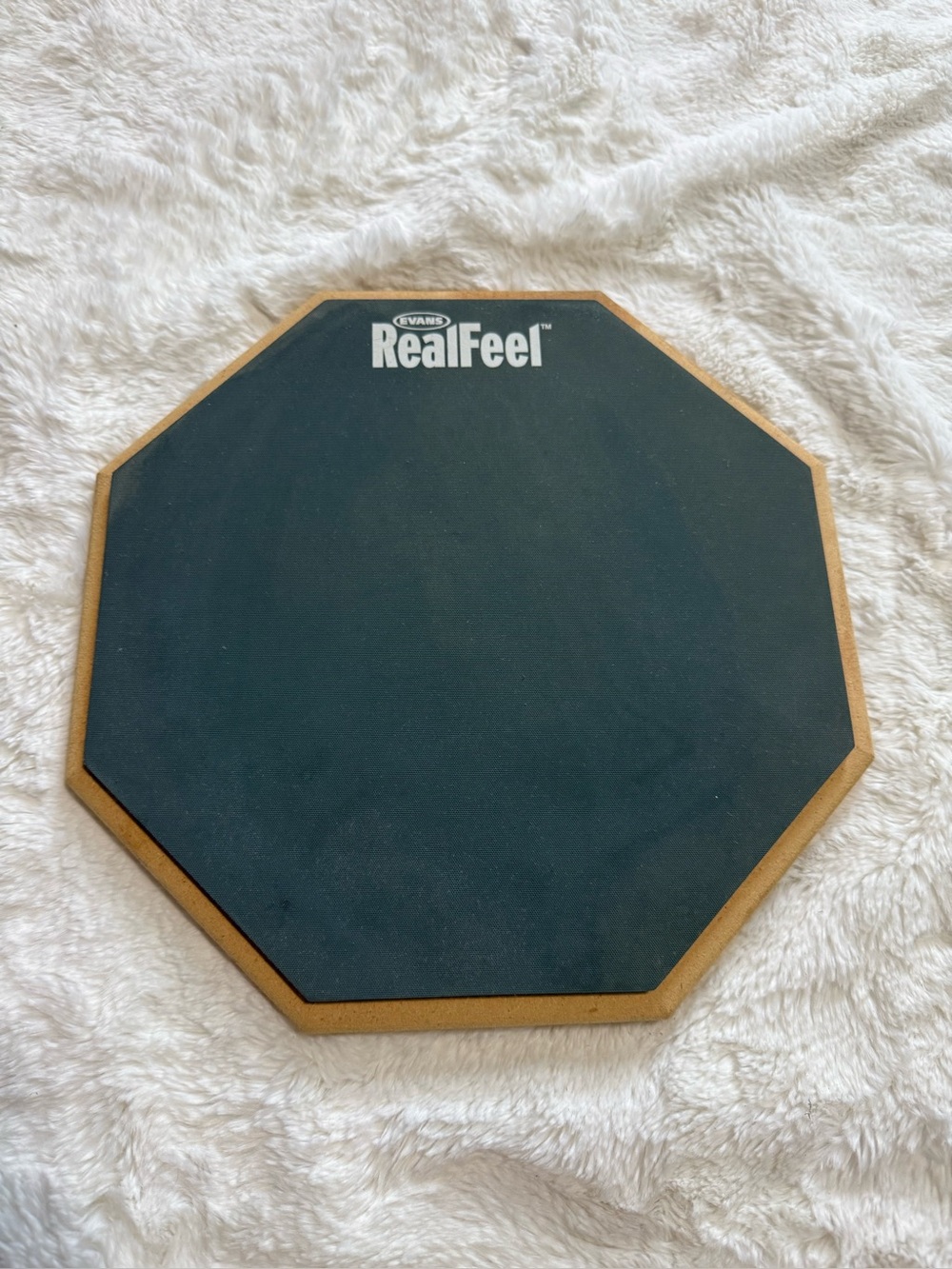 12" Evans RealFeel Single-Sided Drum Practice Pad